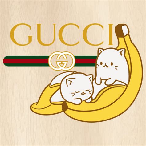 gucci cat banana|gucci bananya collection.